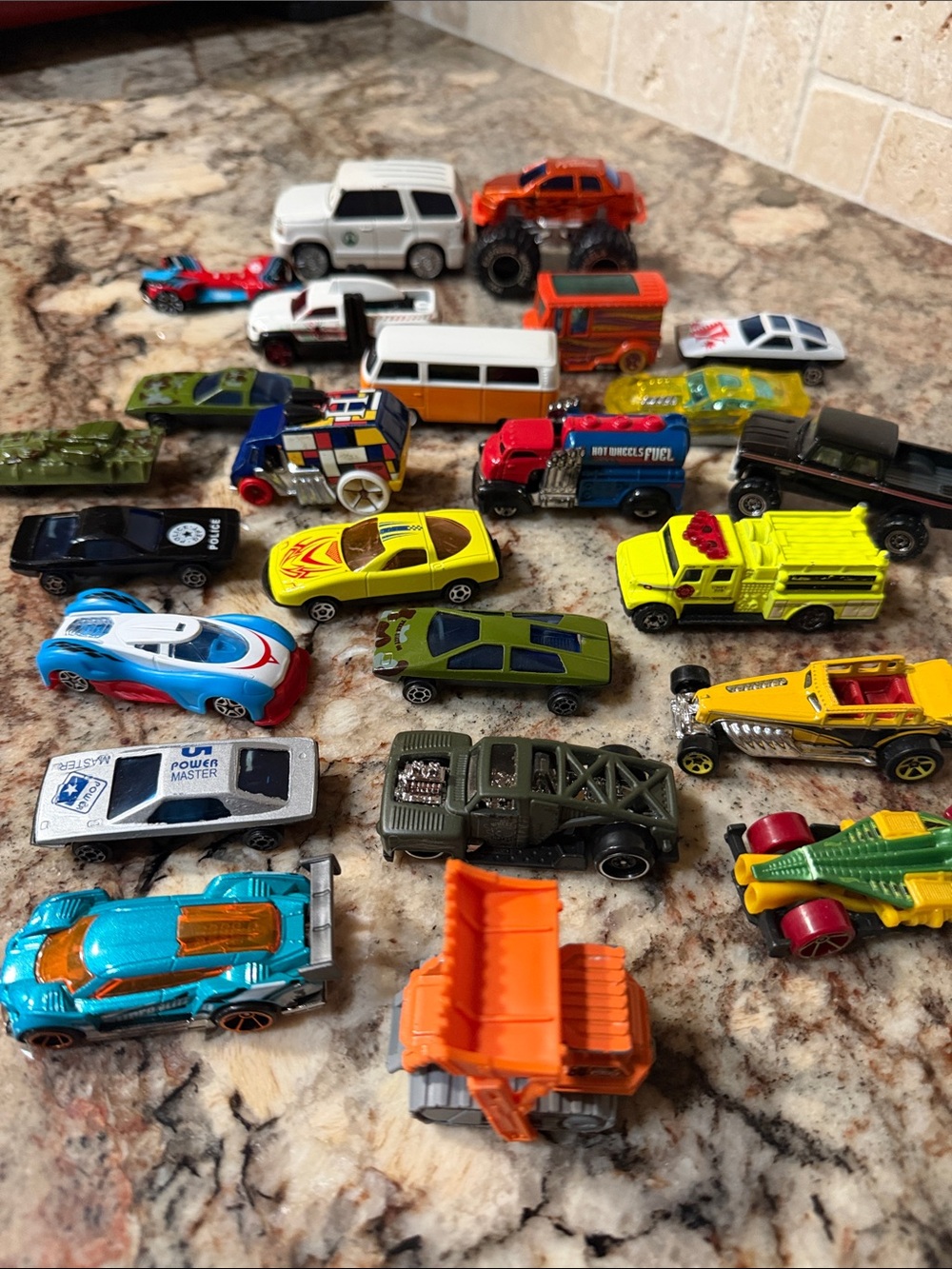 Hot Wheels Assorted Kids Toy Cars - Multicolor Set